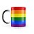 Caneca Mágica LGBT Arco-íris Diversidade Bandeira Love is Love - Imagem 2