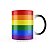 Caneca Mágica LGBT Arco-íris Diversidade Bandeira Love is Love - Imagem 3
