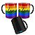 Caneca Mágica Arcoiris LGBT Diversidade Bandeira Love is - Imagem 1