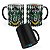 Caneca Mágica Harry Potter Brasão Sonserina - Imagem 1