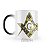 Caneca Mágica Maçonaria Maçom Compasso Esquadro Mod 3 - Imagem 2