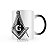 Caneca Mágica Maçonaria Maçom Compasso Esquadro Mod 4 - Imagem 3