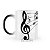 Caneca Mágica Símbolos Musicais Mod 6 - Imagem 2