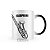 Caneca Mágica Saxophone Instrumento Musical Saxophonista - Imagem 3