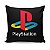 Almofada Playstation Logo Preta - Imagem 1