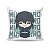 Almofada Demon Slayer Muichiro Chibi Kimetsu no Yaiba - Imagem 1