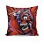Almofada Halloween Monstro Assustador Caveira Vermelha - Imagem 1