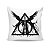 Almofada Harry Potter Relíquias da Morte Símbolo - Imagem 1