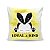 Almofada Harry Potter Lufa-Lufa Loyal & Kind - Imagem 1