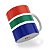 Caneca Bandeira da África do Sul País - Imagem 4