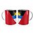 Caneca Bandeira de Antigua e Barbuda País - Imagem 1