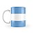 Caneca Bandeira da Argentina País - Imagem 2