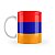 Caneca Bandeira da Armênia País - Imagem 2