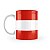 Caneca Bandeira da Áustria País - Imagem 2
