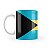 Caneca Bandeira das Bahamas País - Imagem 2