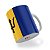 Caneca Bandeira de Barbados País - Imagem 4
