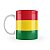 Caneca Bandeira da Bolívia País - Imagem 2