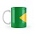 Caneca Bandeira do Brasil País - Imagem 2
