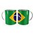 Caneca Bandeira do Brasil País - Imagem 1