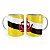 Caneca Bandeira do Brunei País - Imagem 1