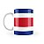Caneca Bandeira da Costa Rica País - Imagem 2