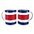 Caneca Bandeira da Costa Rica País - Imagem 1