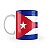Caneca Bandeira de Cuba País - Imagem 2