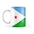 Caneca Bandeira de Djibouti País - Imagem 2
