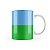Caneca Bandeira de Djibouti País - Imagem 3
