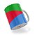 Caneca Bandeira da Eritreia País - Imagem 4