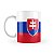 Caneca Bandeira da Eslováquia País - Imagem 2