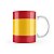 Caneca Bandeira da Espanha País - Imagem 3