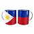 Caneca Bandeira das Filipinas País - Imagem 1