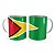 Caneca Bandeira da Guiana País - Imagem 1