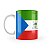 Caneca Bandeira da Guiné Equatorial País - Imagem 2
