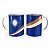 Caneca Bandeira das Ilhas Marshall País - Imagem 1