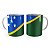 Caneca Bandeira das Ilhas Salomão País - Imagem 1