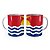 Caneca Bandeira de Kiribati País - Imagem 1