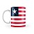 Caneca Bandeira da Libéria País - Imagem 2