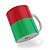Caneca Bandeira de Madagascar País - Imagem 4