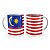 Caneca Bandeira da Malásia País - Imagem 1