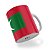 Caneca Bandeira das Maldivas País - Imagem 4