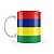 Caneca Bandeira de Maurício País - Imagem 2