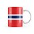 Caneca Bandeira da Noruega País - Imagem 3