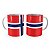 Caneca Bandeira da Noruega País - Imagem 1