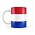 Caneca Bandeira do Paraguai País - Imagem 2
