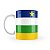 Caneca Bandeira da República Centro-Africana País - Imagem 2