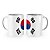 Caneca Bandeira da Coreia do Sul País - Imagem 1
