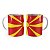 Caneca Bandeira da Macedônia País - Imagem 1