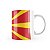 Caneca Bandeira da Macedônia País - Imagem 3